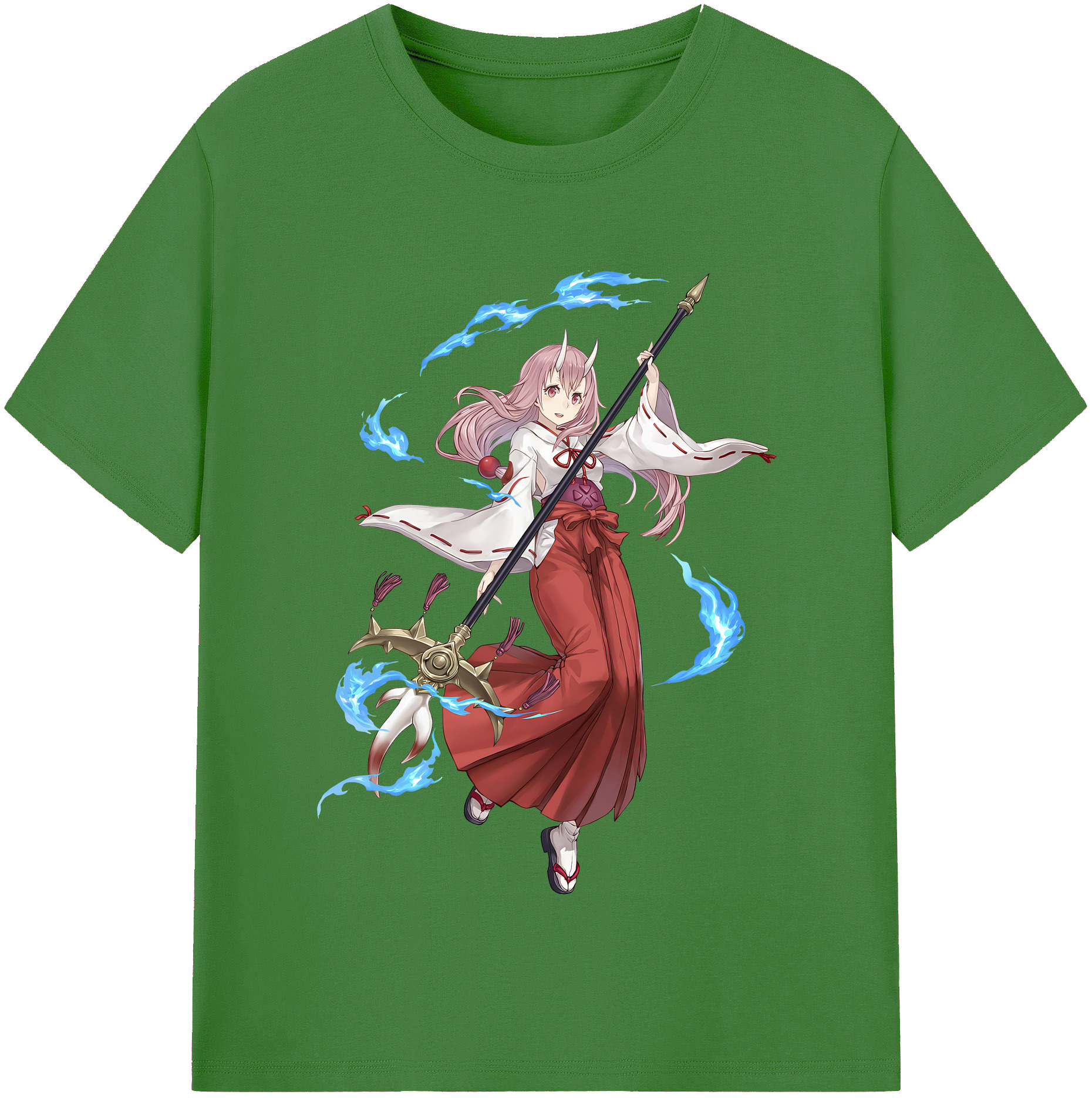 （画像用） 転スラ Regarding Reincarnated to Slime レディースカジュアルプリントTシャツ（綿100％）